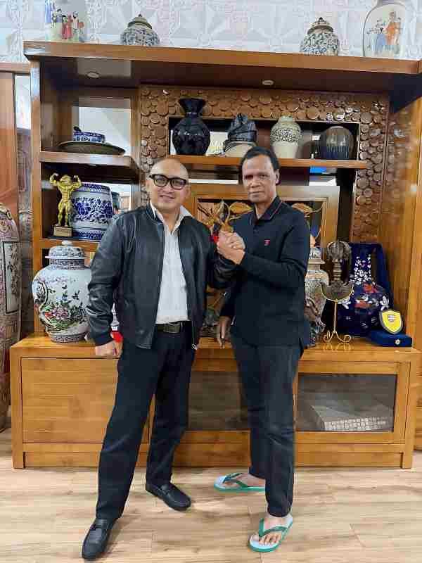 MENGGETARKAN! Yovie Megananda Santosa & Maung Hercules Satukan Hati Lewat Silaturahmi Penuh Ketulusan
